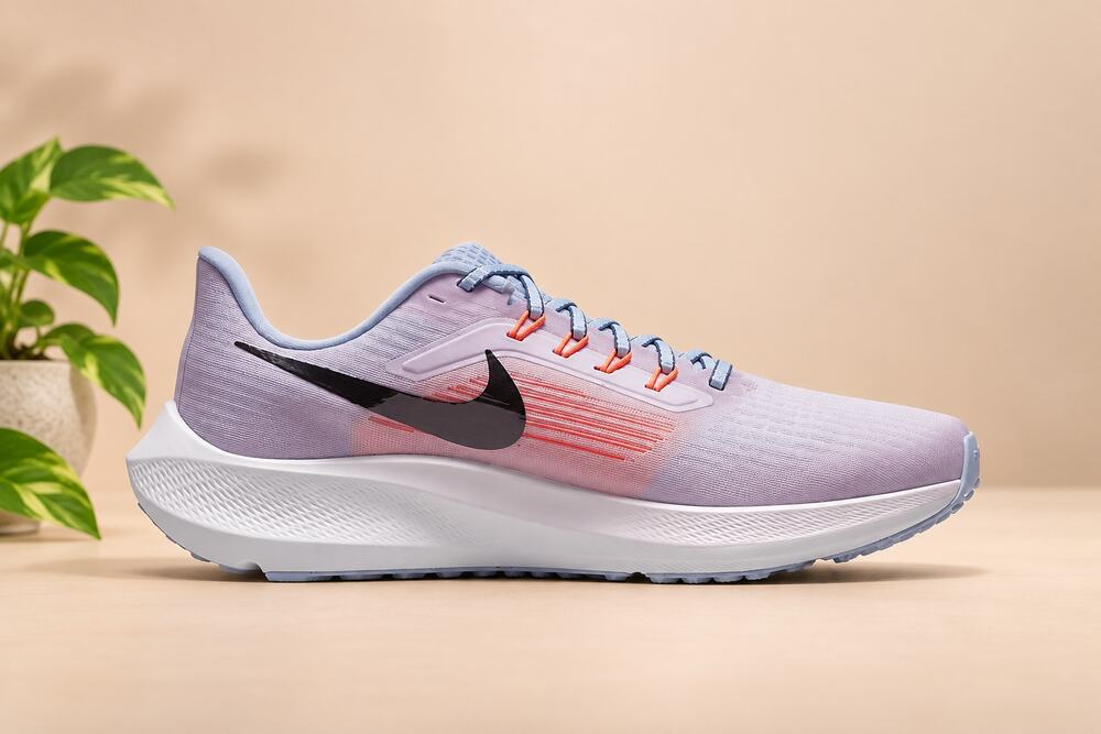USED Nike Air Zoom Pegasus 39 Women's Running Shoes Iris Whisper Size 9